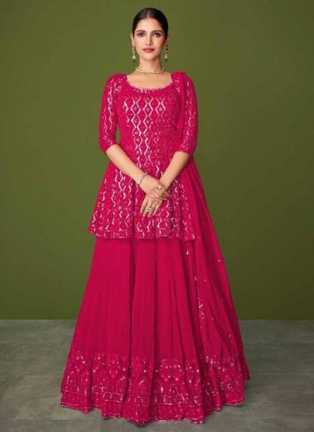 Pink Colour Sayuri Murad 148 Colour Heavy Festive Wear Georgette Designer Salwar Suits Collection 148-B